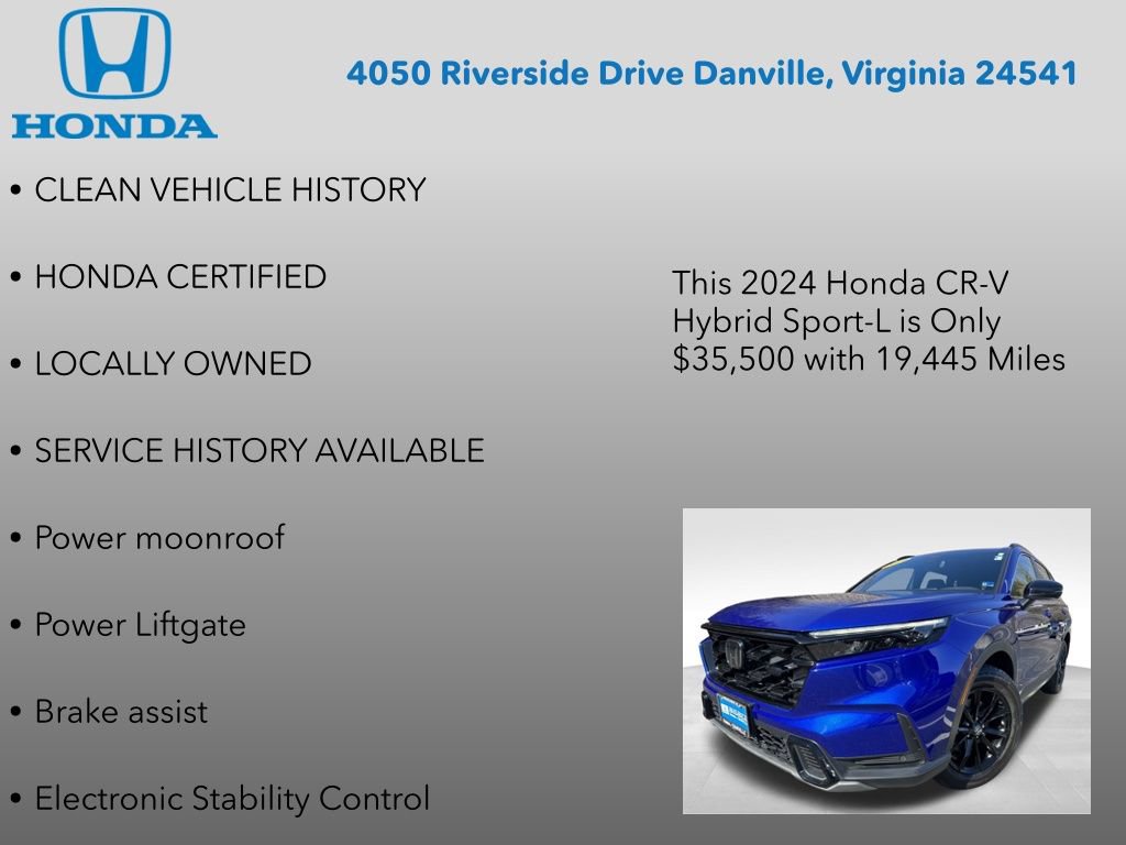 Used 2024 Honda CR-V Sport-L image 7