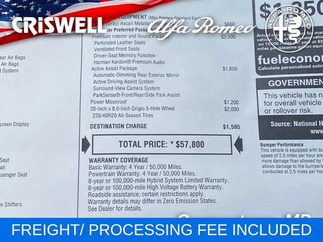 New 2024 Alfa Romeo Tonale Veloce image 52