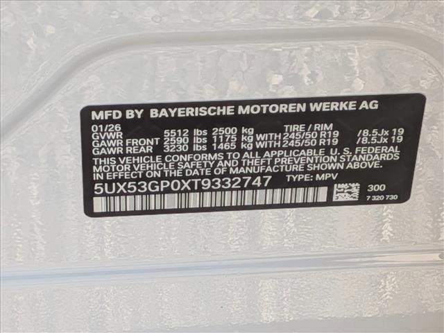 New 2026 BMW X3 xDrive30 image 18