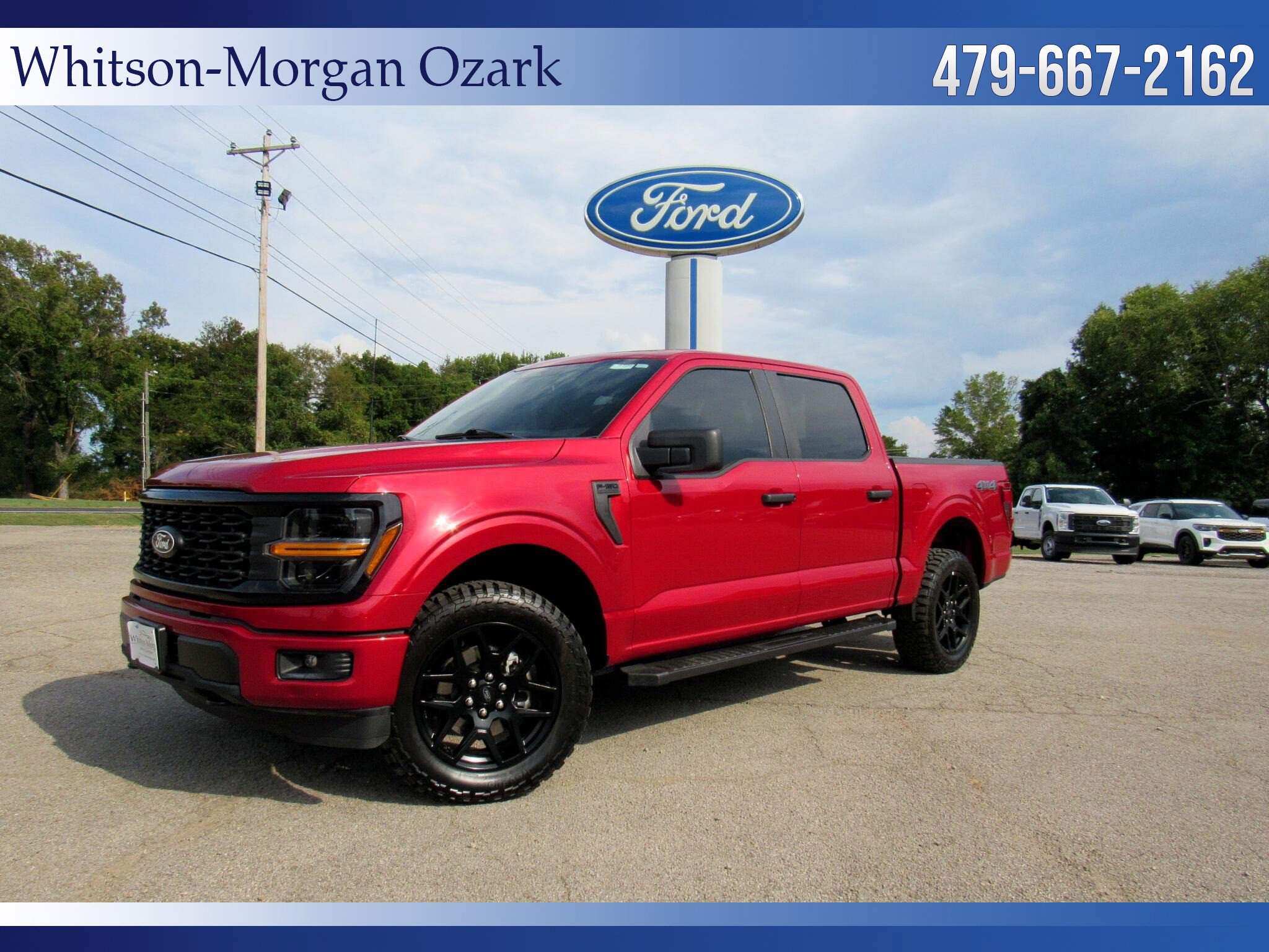 Used 2025 Ford F150 STX w/ STX Black Appearance Package AWD/4WD image 1