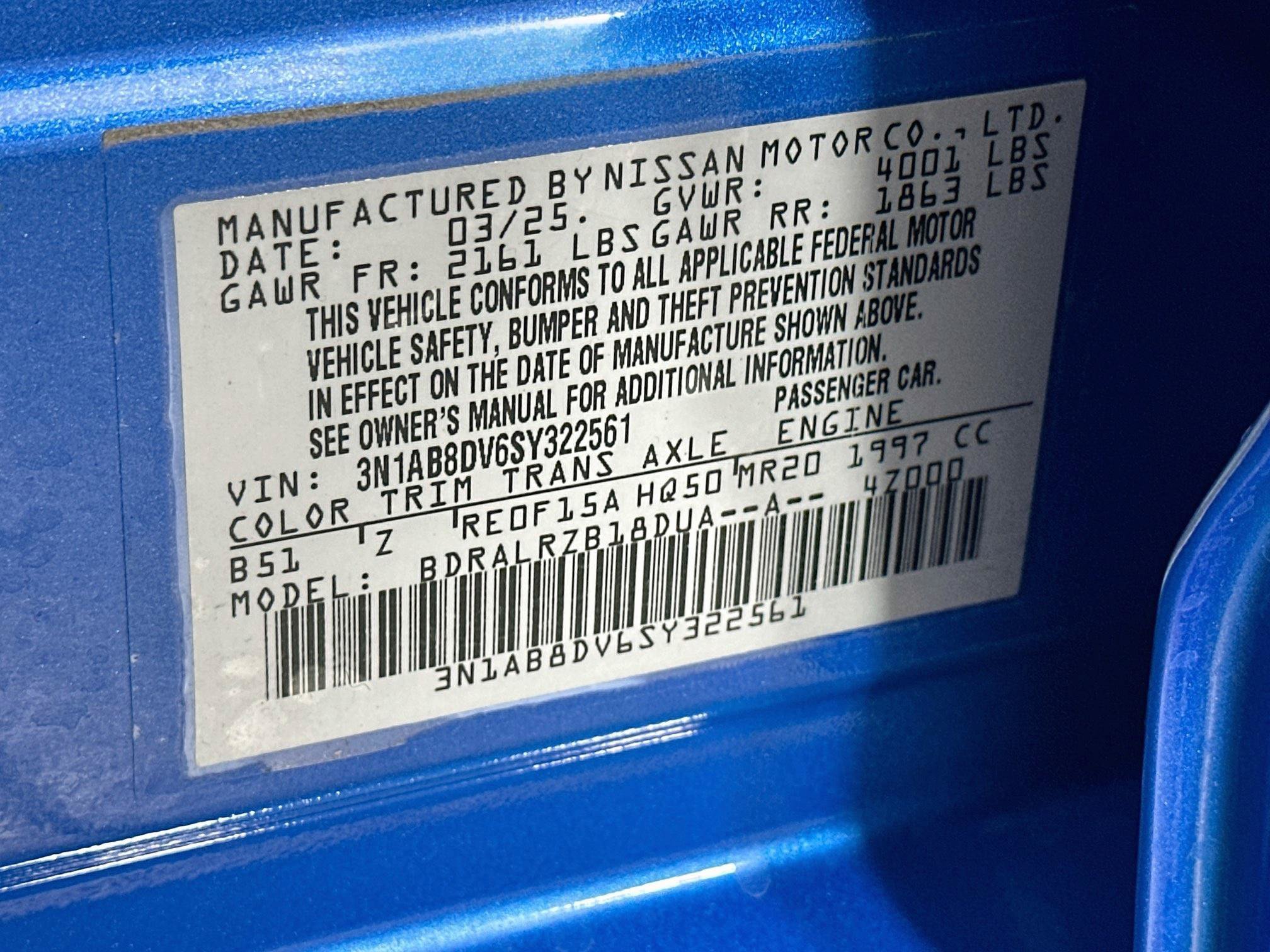 Used 2025 Nissan Sentra SR FWD image 12