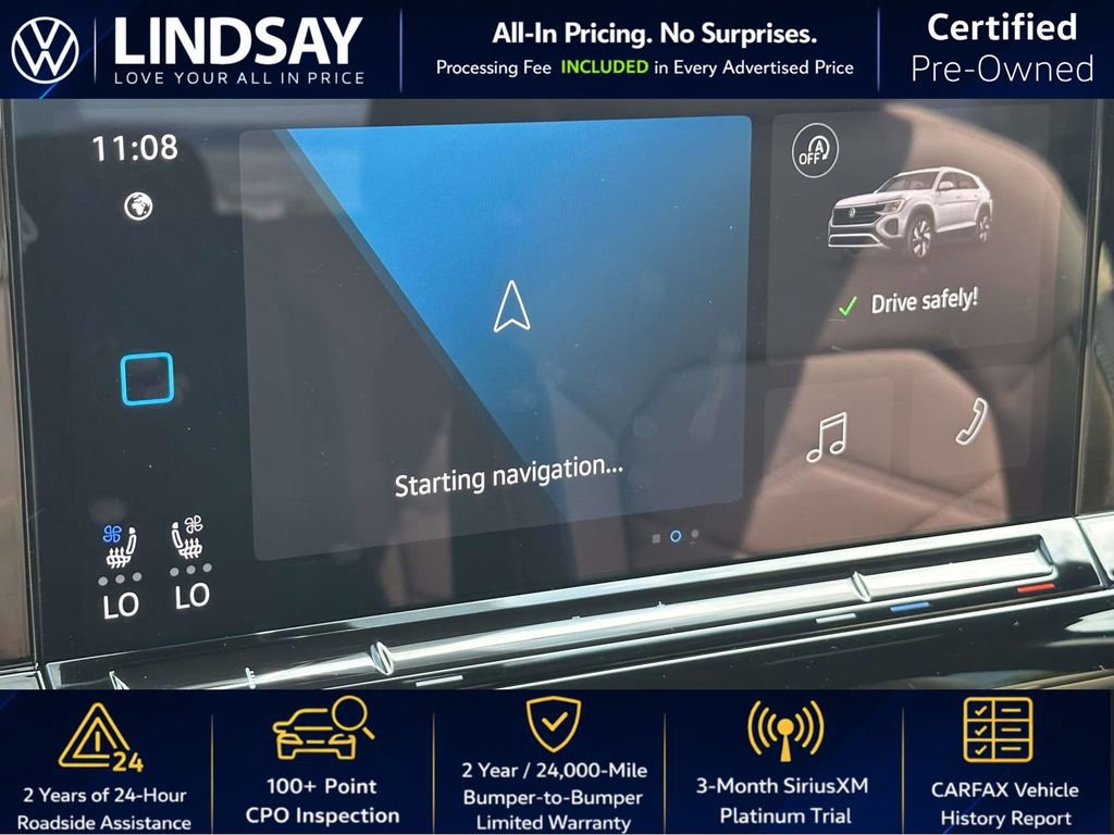 Certified 2024 Volkswagen Atlas Cross Sport SE w/ Black Wheel Package AWD/4WD image 17