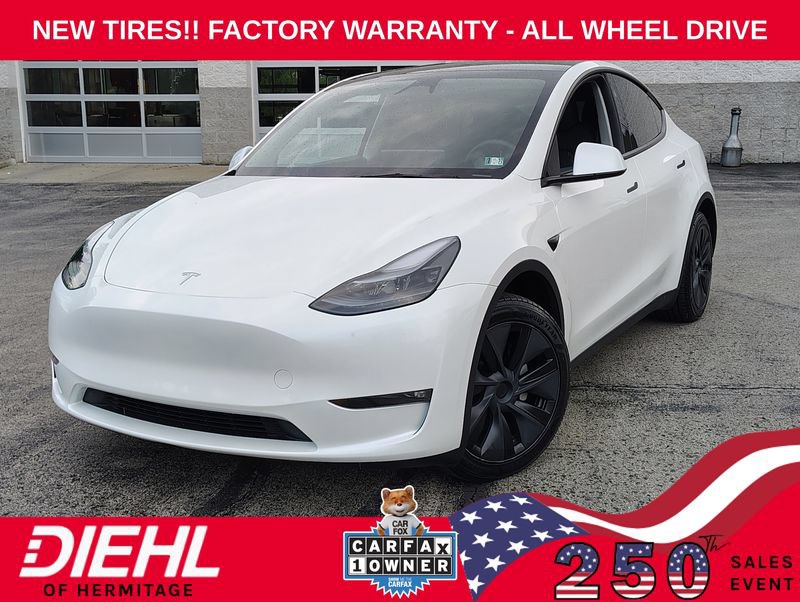 Used 2025 Tesla Model Y Long Range AWD/4WD video 1