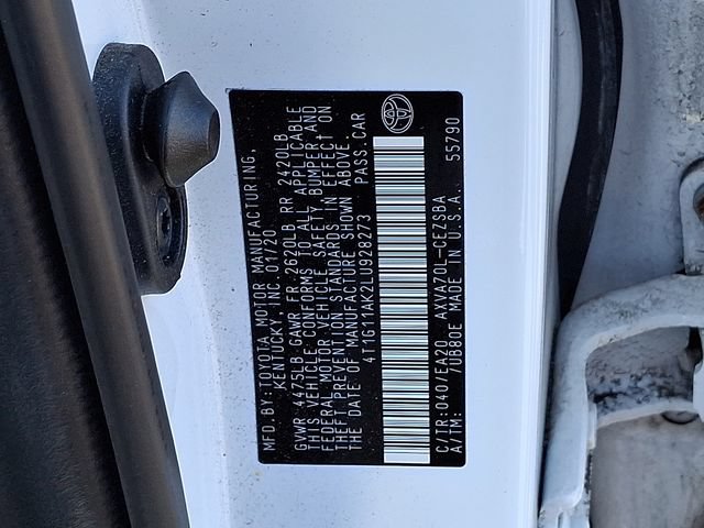 Certified 2020 Toyota Camry SE FWD image 17