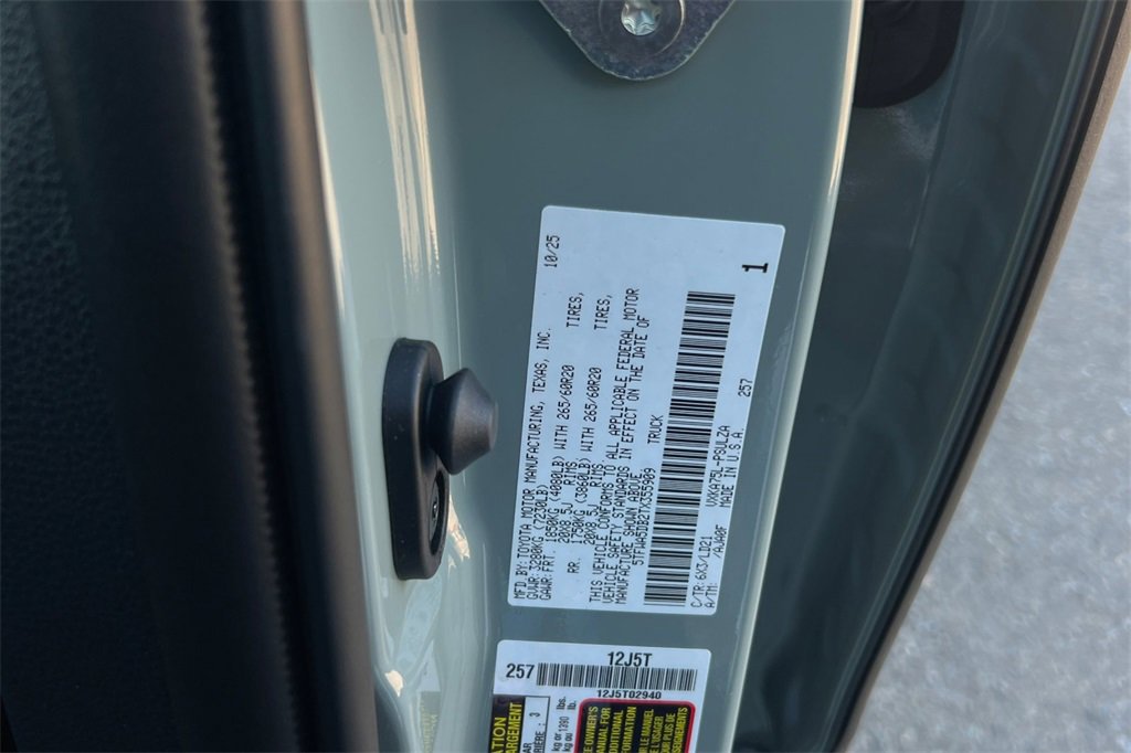 New 2026 Toyota Tundra Limited image 28