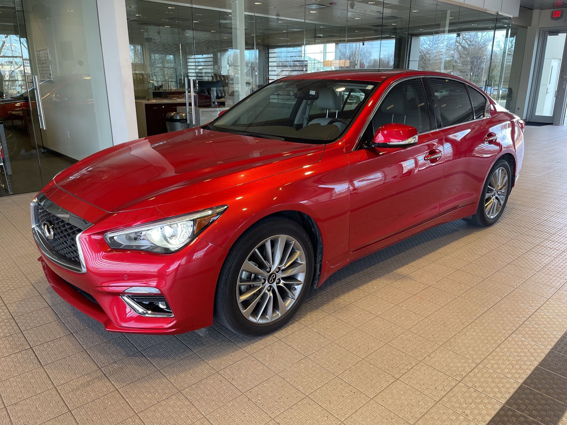 Certified 2023 INFINITI Q50 Luxe w/ Cargo Package