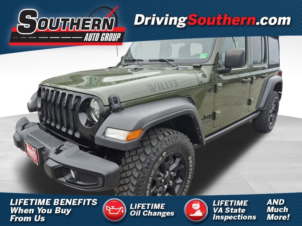 Used 2021 Jeep Wrangler Unlimited Sport
