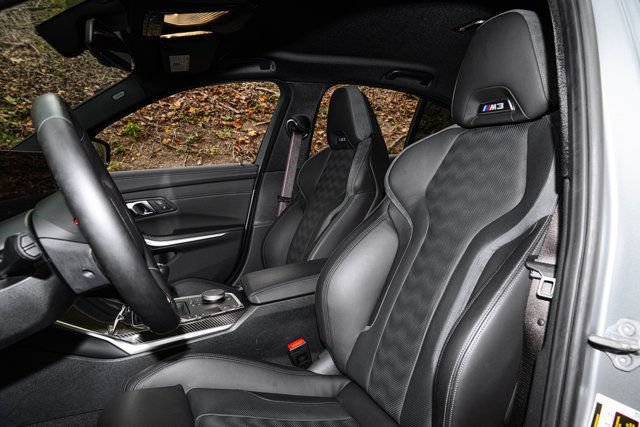 Used 2024 BMW M3 w/ M Carbon Exterior Package RWD image 23