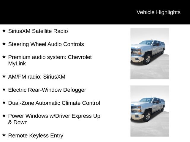 Used 2015 Chevrolet Silverado 2500 LT w/ LT Convenience Package AWD/4WD image 9