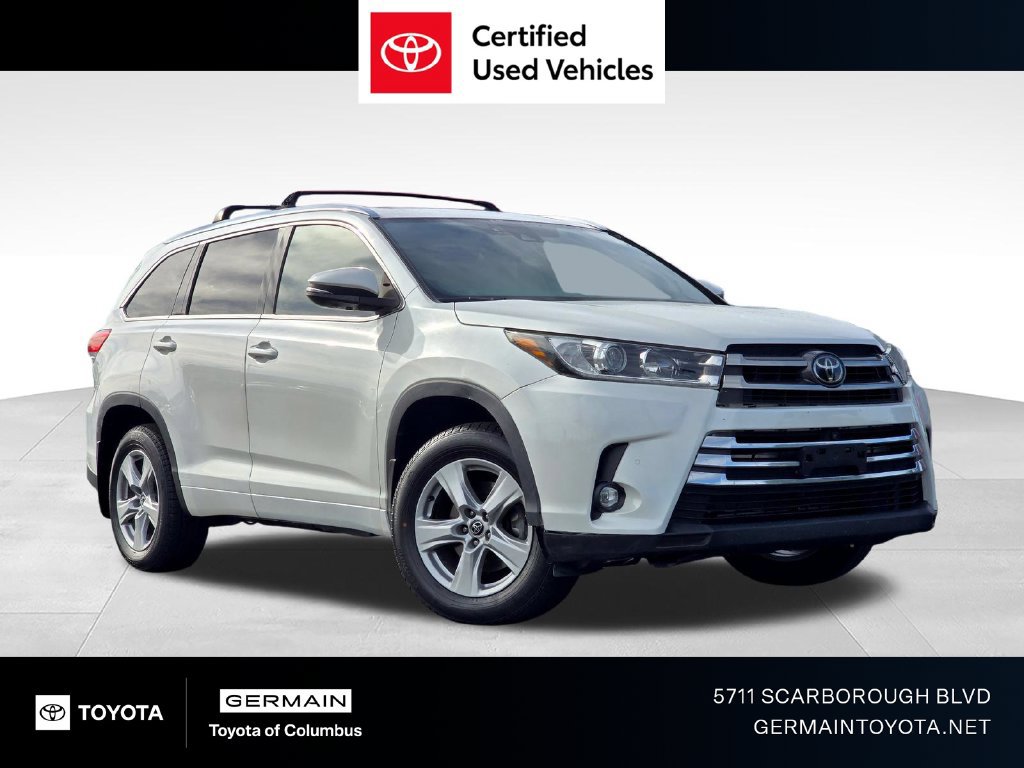 Certified 2019 Toyota Highlander Limited Platinum