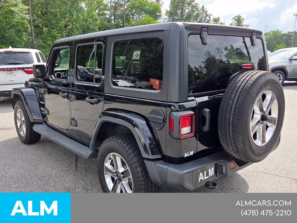 Used 2021 Jeep Wrangler Unlimited Sahara AWD/4WD image 14