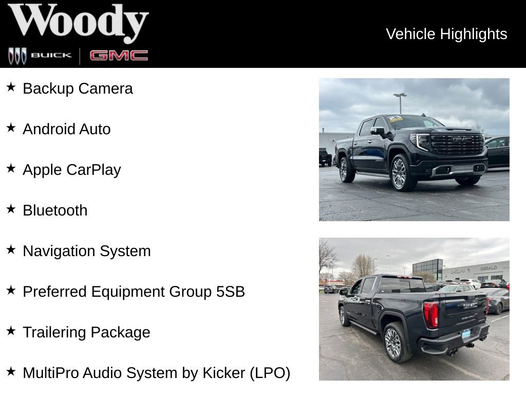 Certified 2023 GMC Sierra 1500 Denali Ultimate AWD/4WD image 3