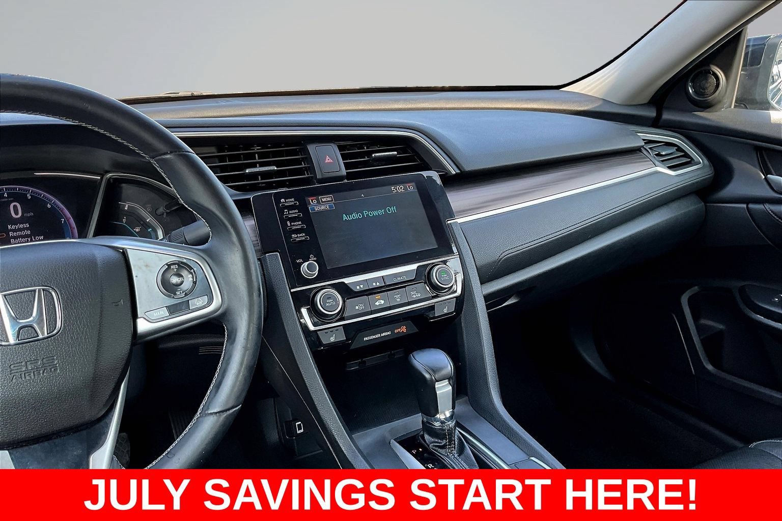 Used 2019 Honda Civic EX-L image 10