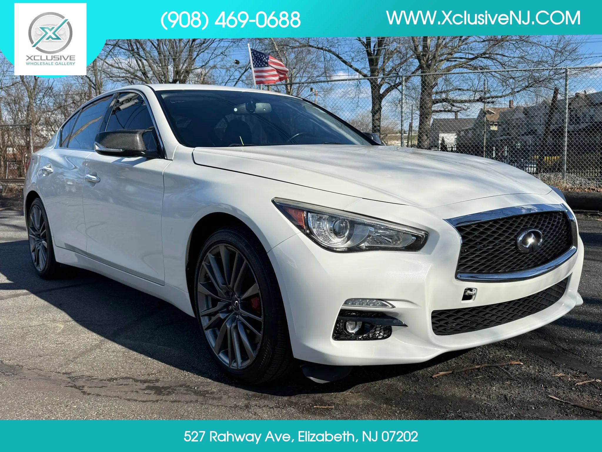 Used 2017 INFINITI Q50 Red Sport 400 image 5