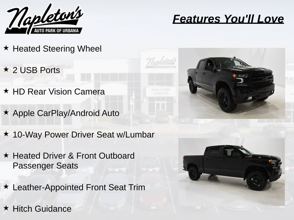 Used 2021 Chevrolet Silverado 1500 LT Trail Boss w/ Convenience Package II AWD/4WD image 33