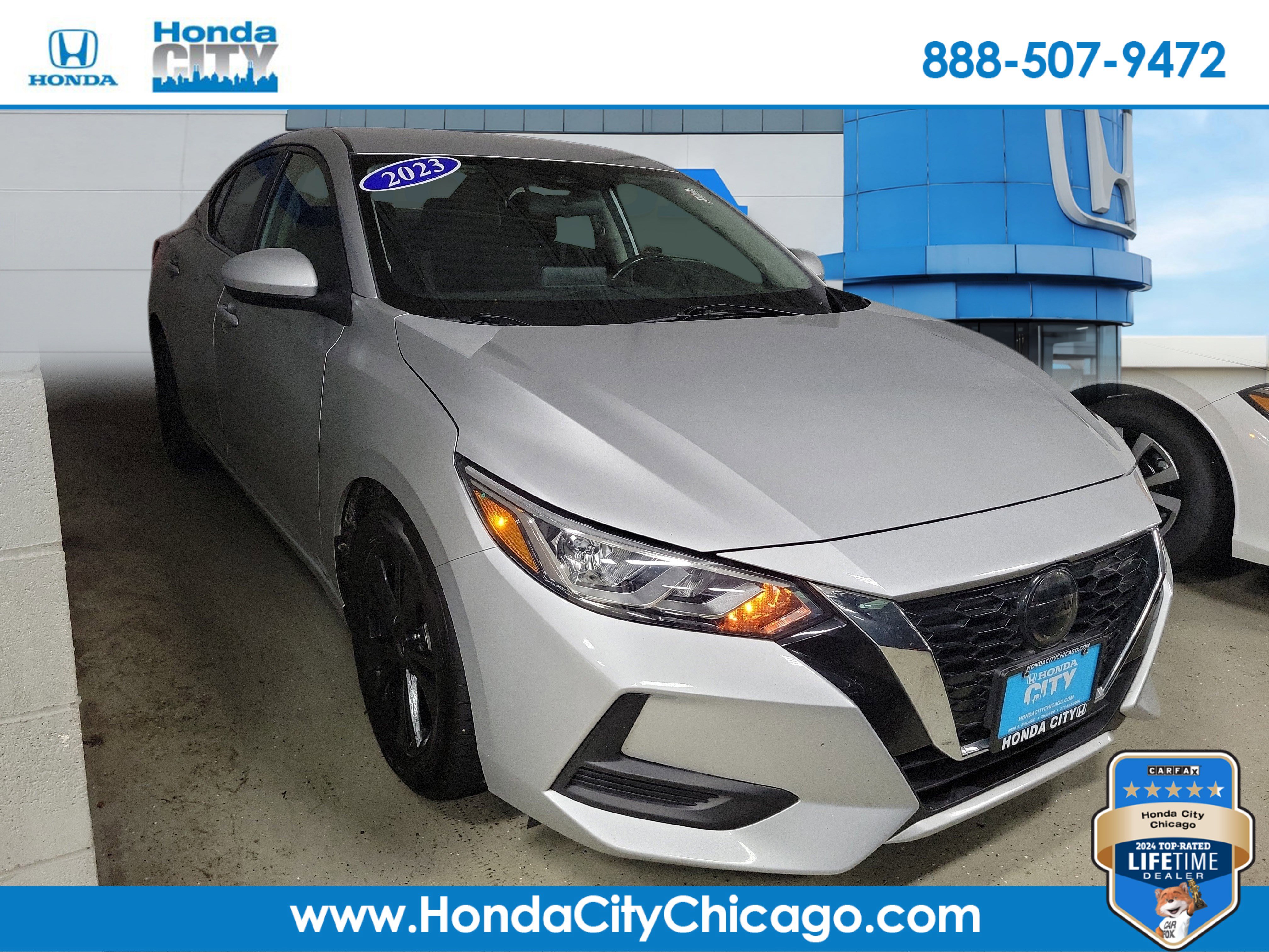 Used 2023 Nissan Sentra SV w/ All-Weather Package FWD image 1