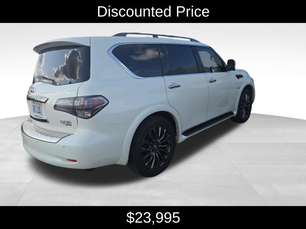 Used 2017 INFINITI QX80 Limited w/ All Season Package AWD/4WD image 3