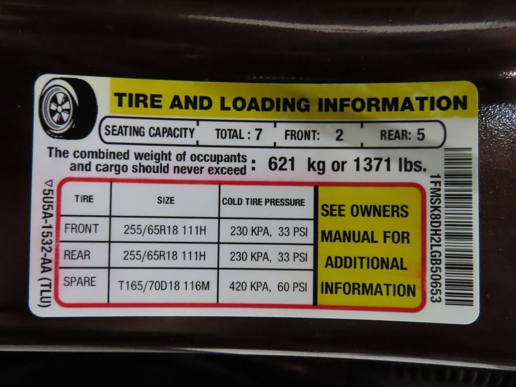 Used 2020 Ford Explorer XLT w/ Equipment Group 202A image 65