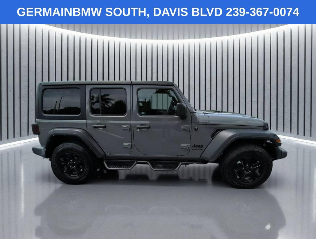Used 2022 Jeep Wrangler Unlimited Sport AWD/4WD image 4