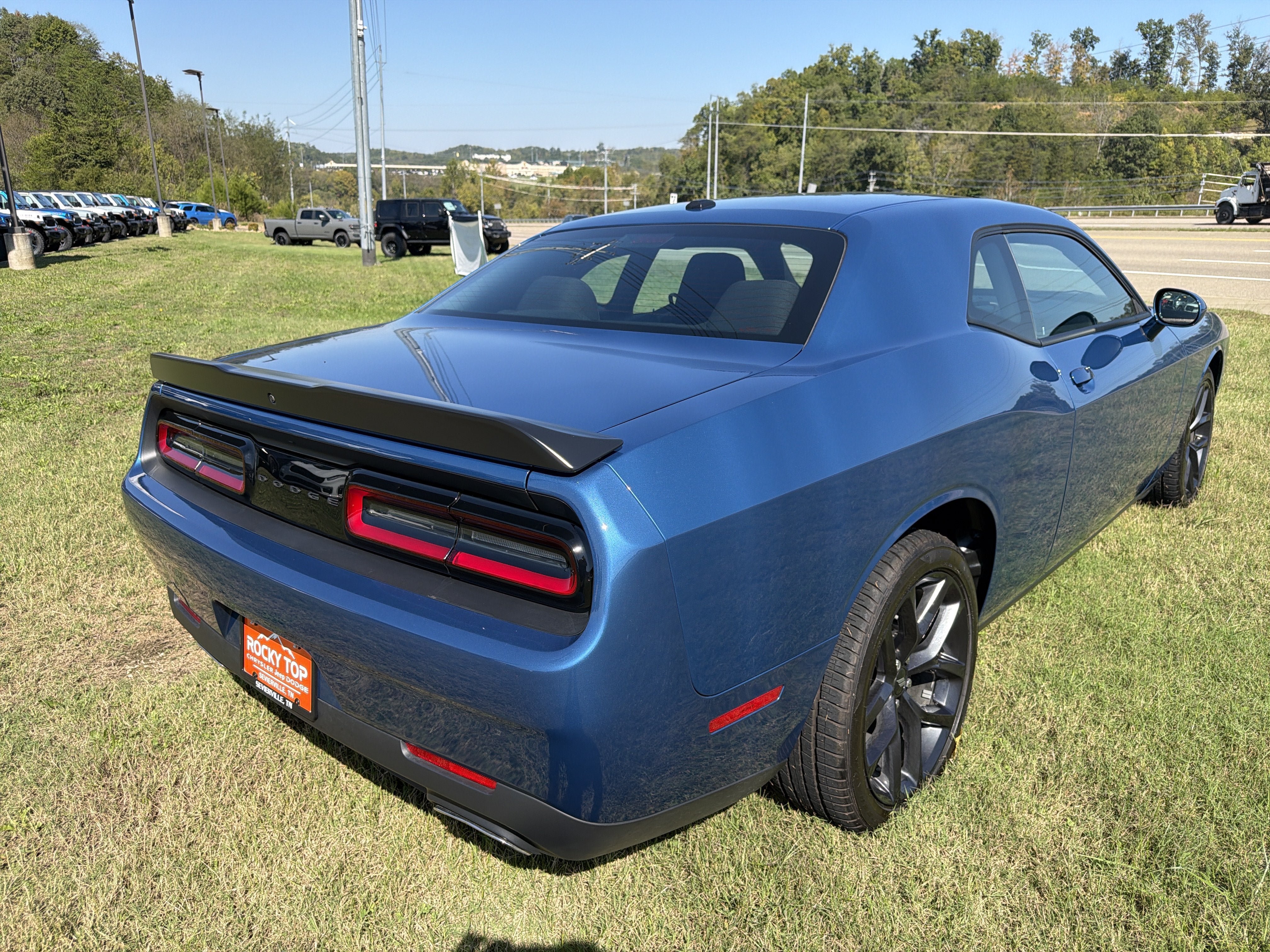 Used 2023 Dodge Challenger SXT w/ Blacktop Package RWD image 8