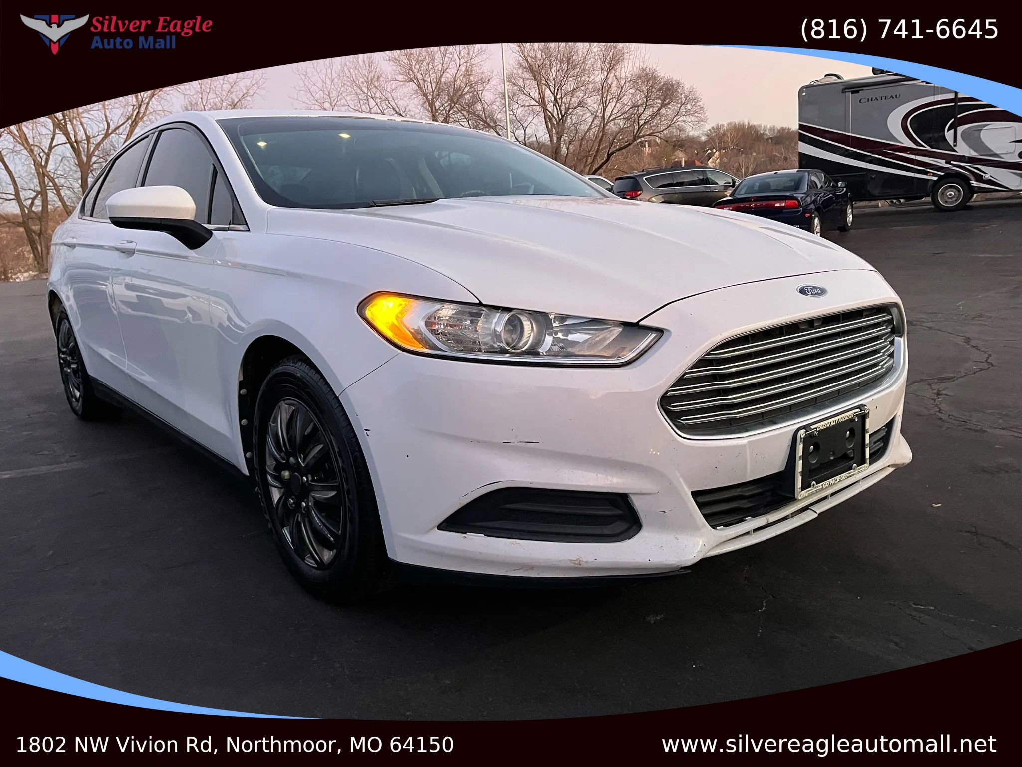 Used 2014 Ford Fusion S image 3