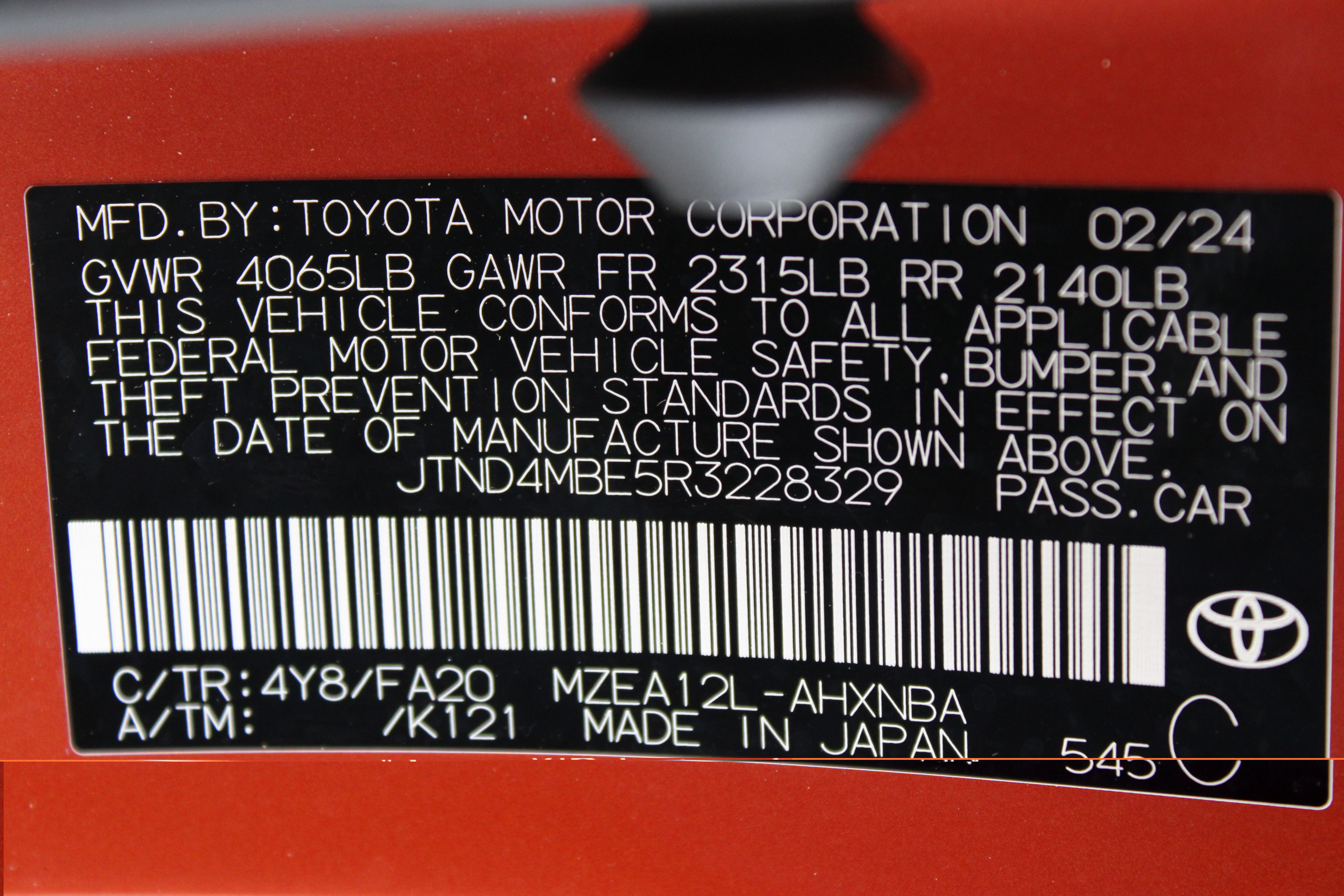 Certified 2024 Toyota Corolla SE FWD image 38