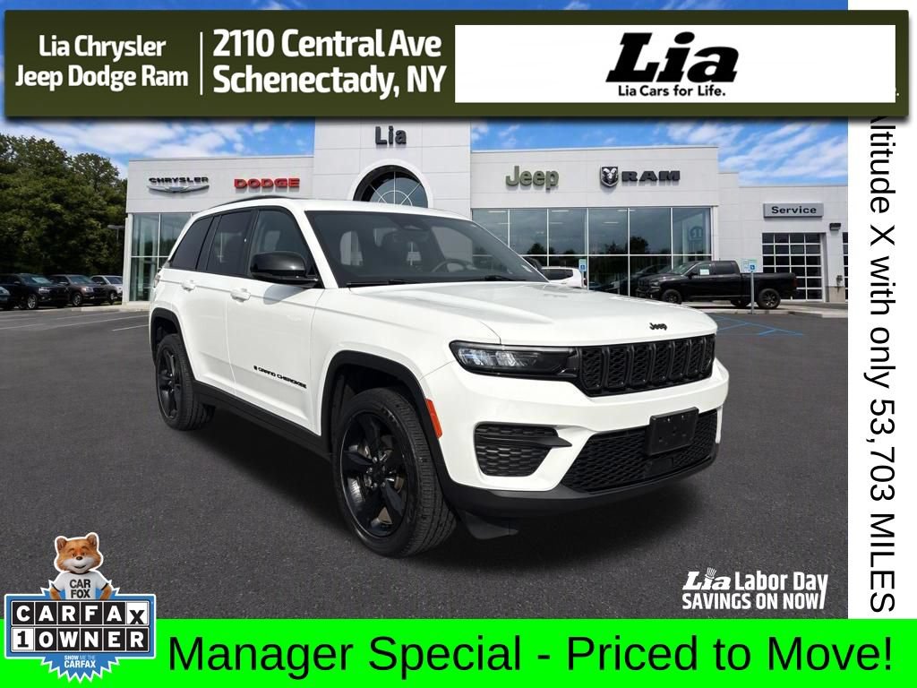 Certified 2025 Jeep Grand Cherokee Altitude