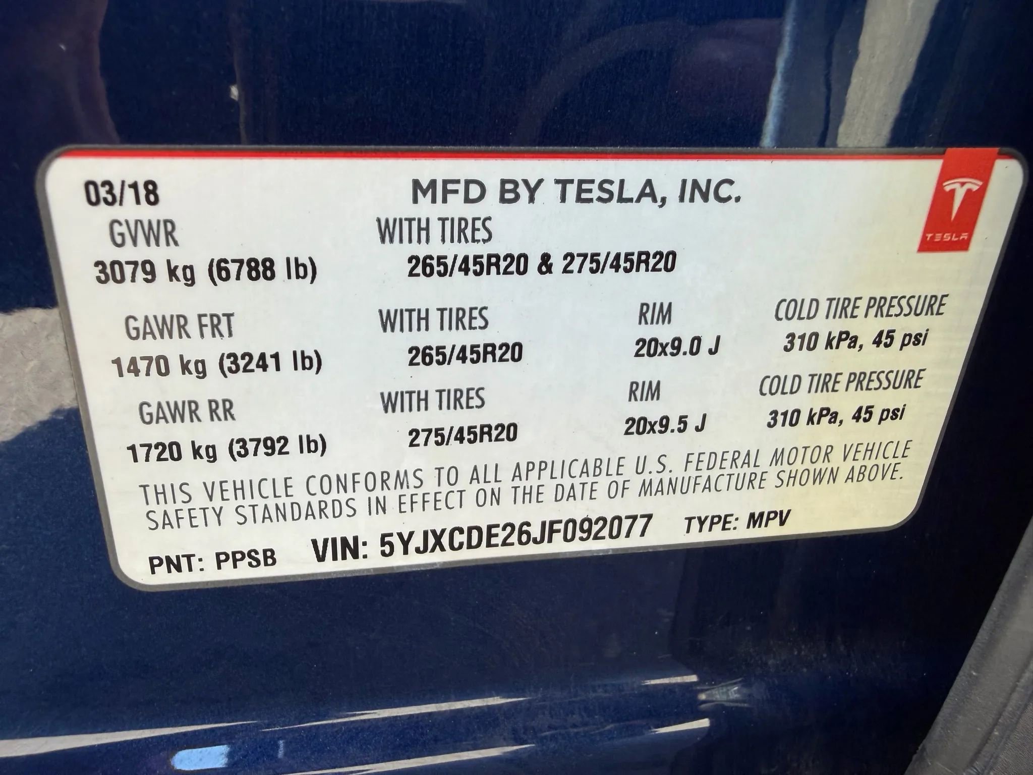 Used 2018 Tesla Model X 100D image 31