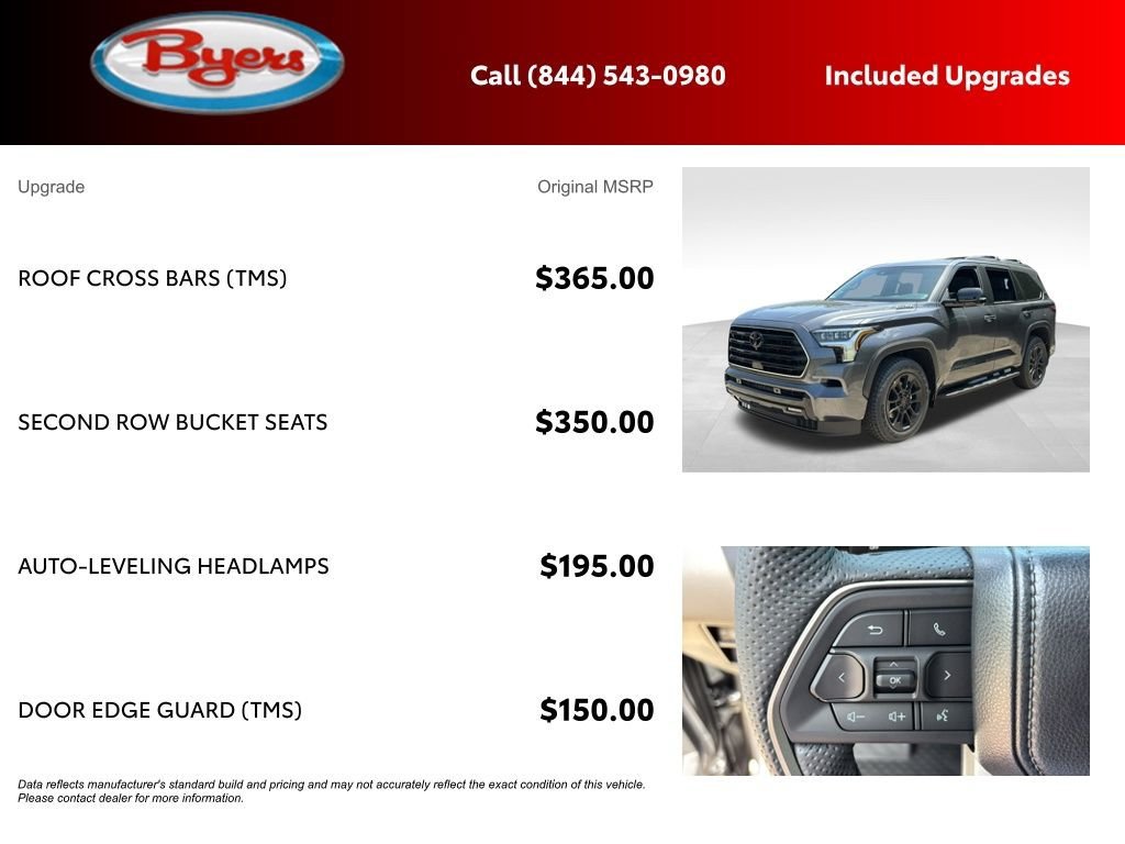 New 2026 Toyota Sequoia Limited w/ TRD Off-Road Package AWD/4WD image 11
