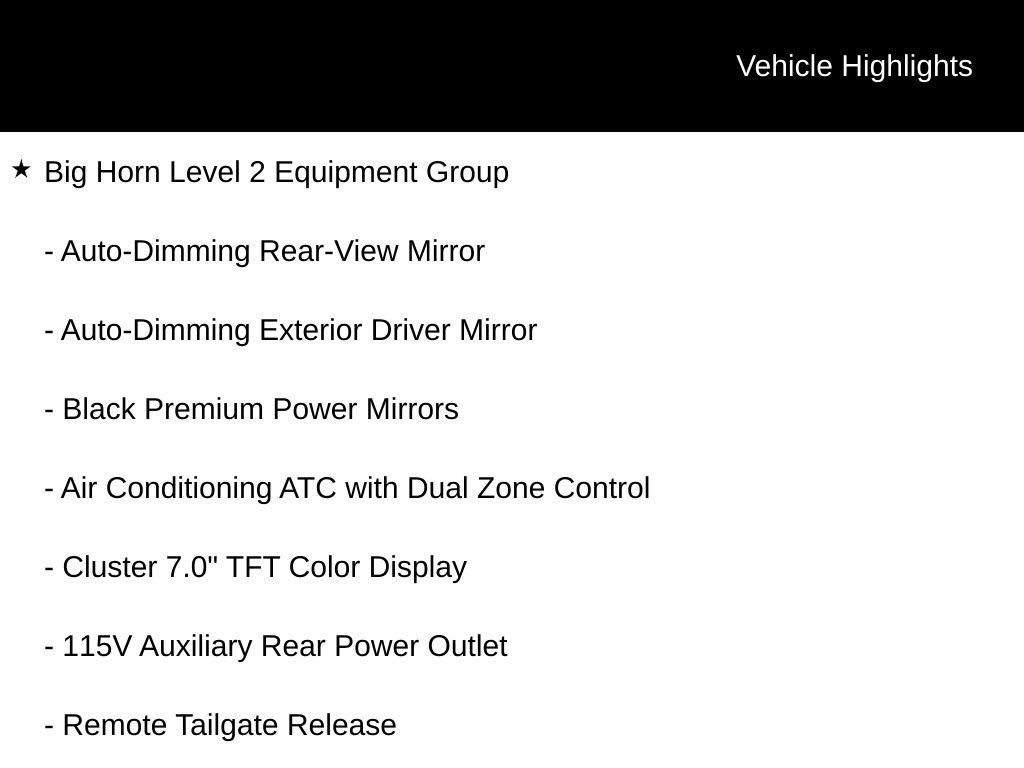 New 2026 RAM 1500 Big Horn AWD/4WD image 17