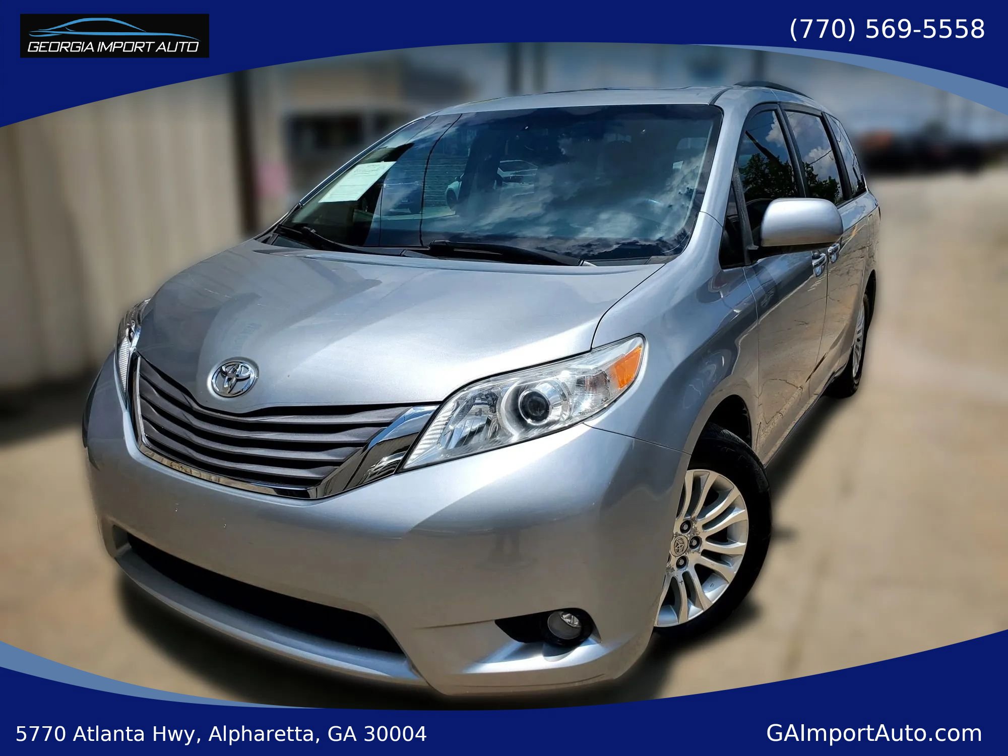 Used 2015 Toyota Sienna XLE FWD video 1