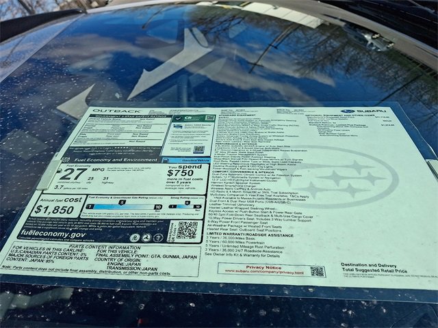 New 2026 Subaru Outback Limited image 20