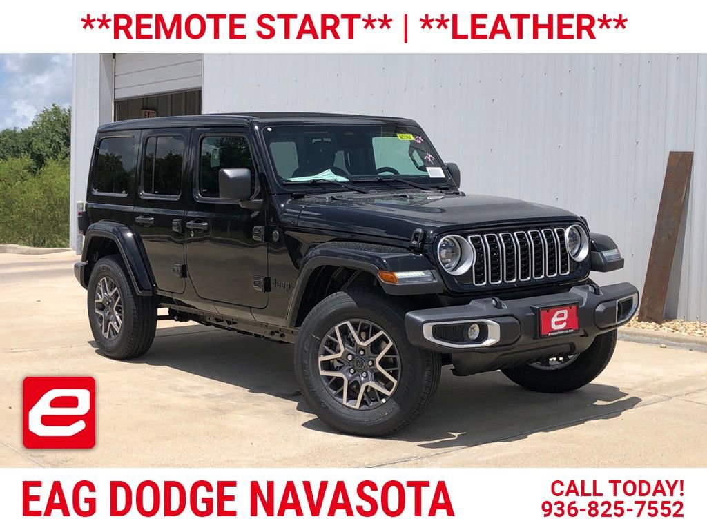 New 2025 Jeep Wrangler Unlimited Sahara w/ Safety Group