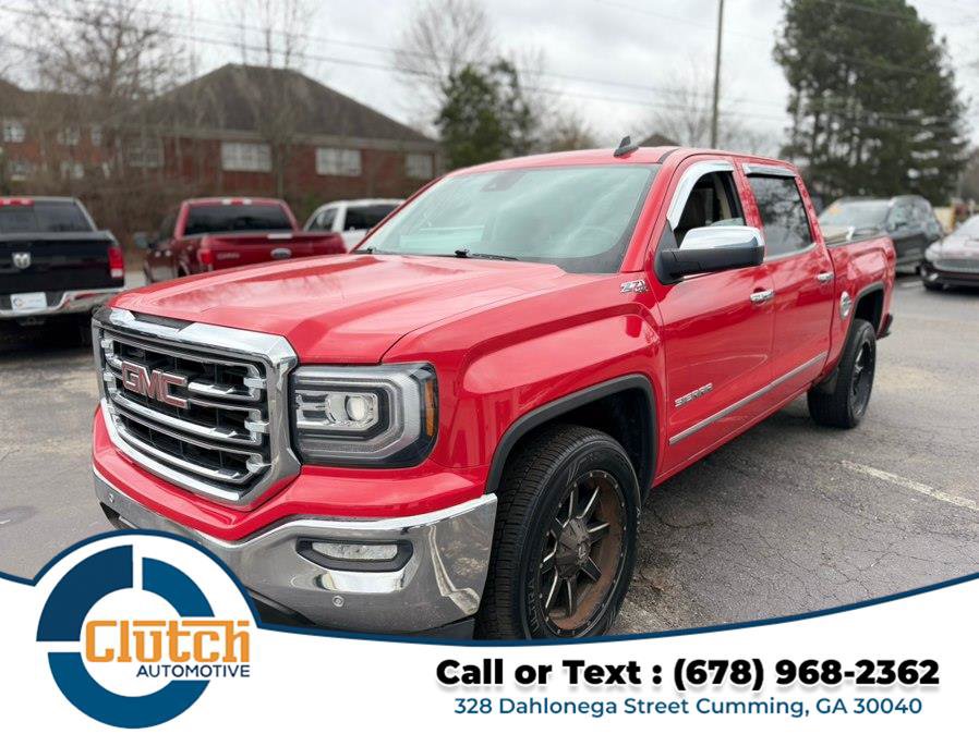 Used 2018 GMC Sierra 1500 4x4 Crew Cab SLT image 1