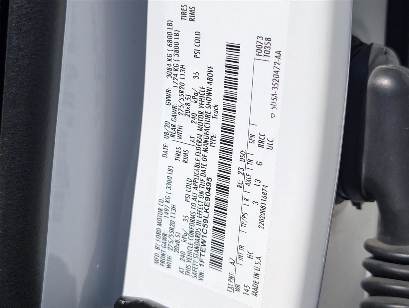 Used 2020 Ford F150 Lariat w/ Equipment Group 502A Luxury image 41