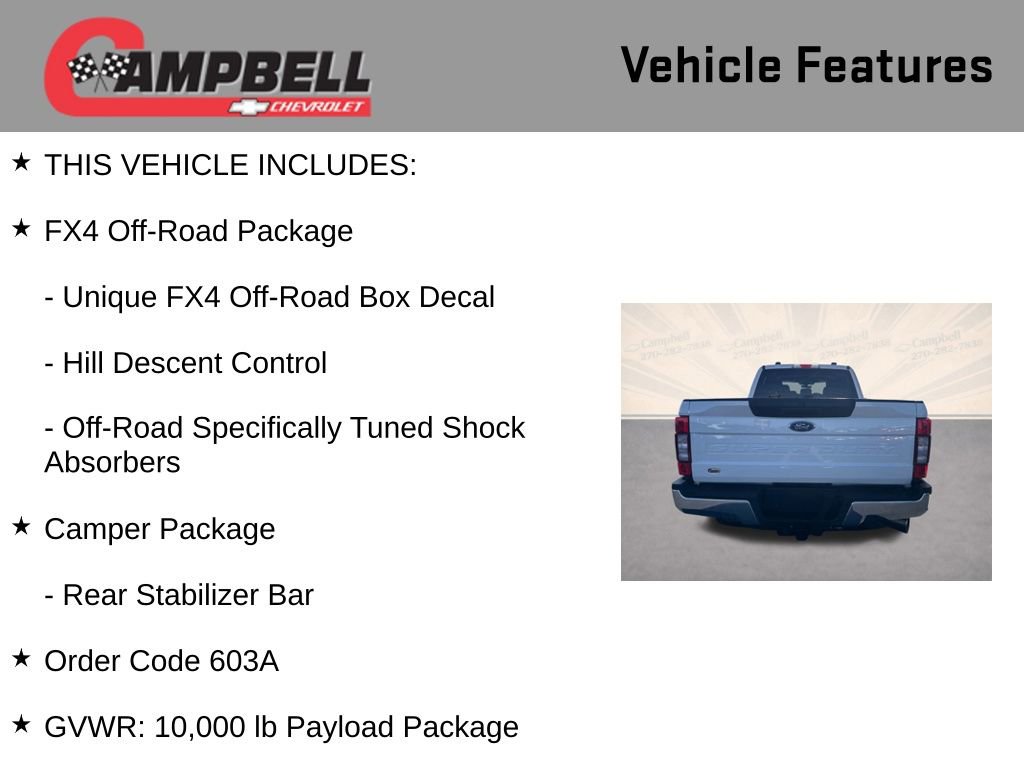 Used 2020 Ford F250 XLT w/ FX4 Off-Road Package image 5