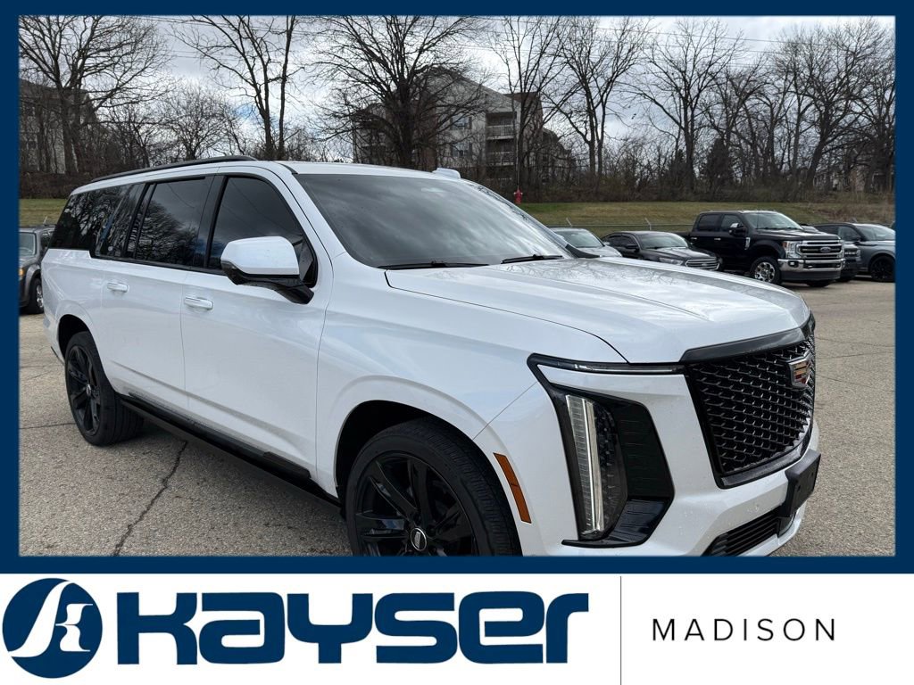 Used 2025 Cadillac Escalade ESV Sport w/ Touring Package AWD/4WD image 1