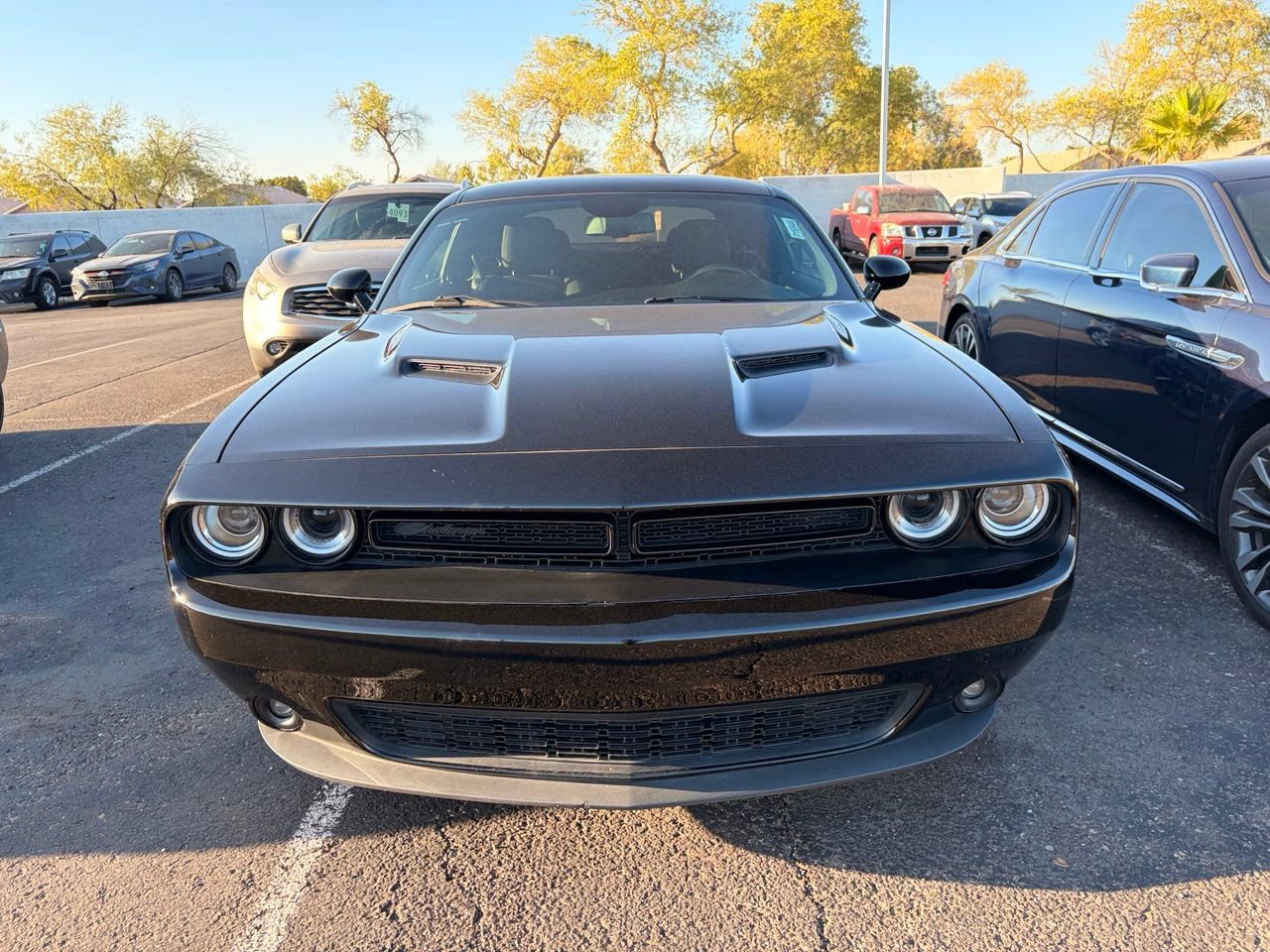Used 2022 Dodge Challenger SXT w/ Blacktop Package RWD image 3