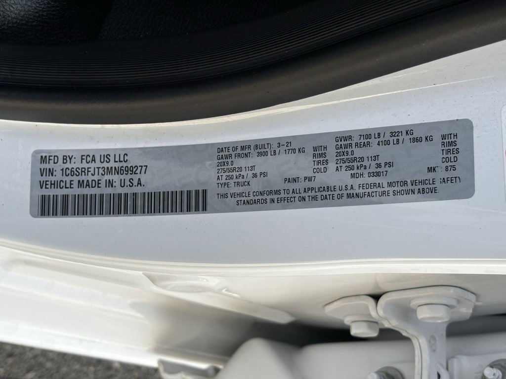 Used 2021 RAM 1500 Laramie image 35