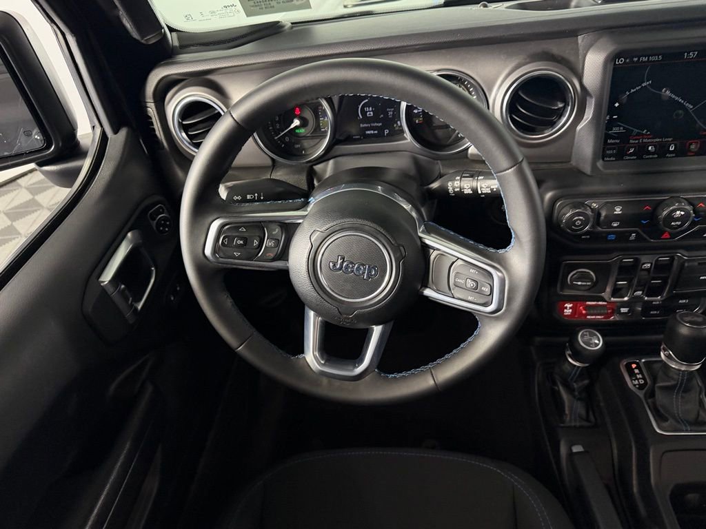 Used 2023 Jeep Wrangler Unlimited Rubicon 4xe w/ Steel Bumper Group image 13