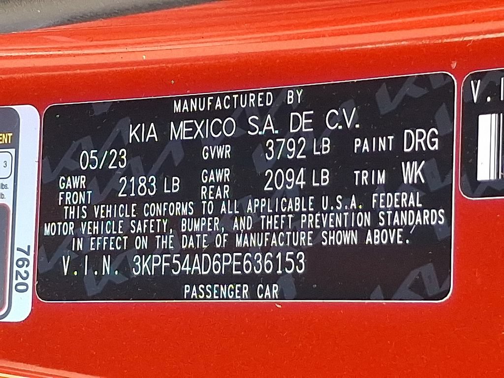 Certified 2023 Kia Forte GT-Line w/ GT-Line Technology Package FWD image 25