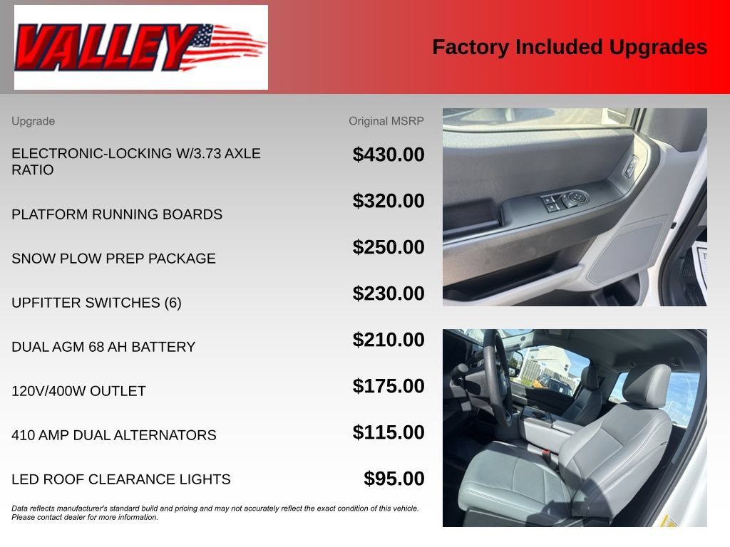 Used 2025 Ford F350 XL w/ Snow Plow Prep Package AWD/4WD image 6