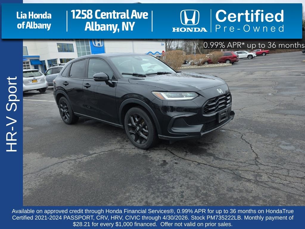 Certified 2023 Honda HR-V Sport