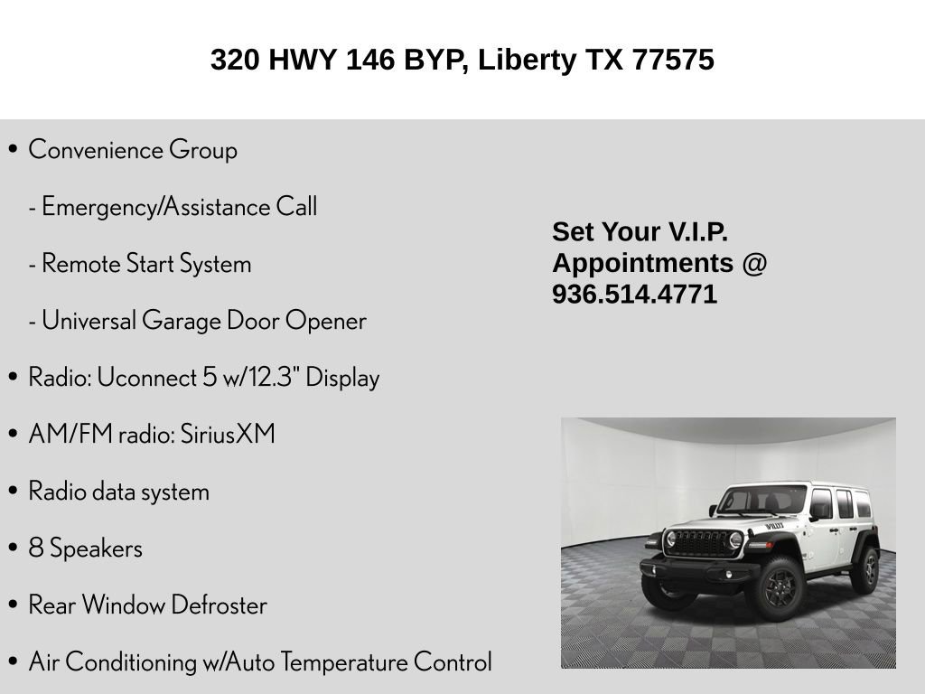 New 2025 Jeep Wrangler Willys image 30