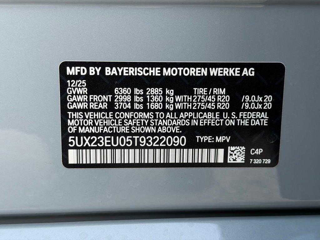 New 2026 BMW X5 xDrive40i w/ M Sport Package image 19