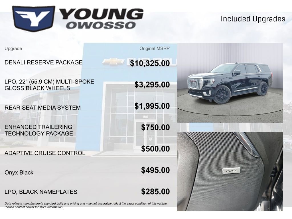 Certified 2023 GMC Yukon Denali w/ Denali Reserve Package image 4