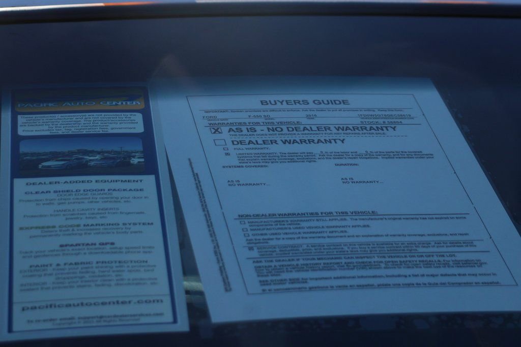 Used 2016 Ford F550 2WD Crew Cab Super Duty image 46