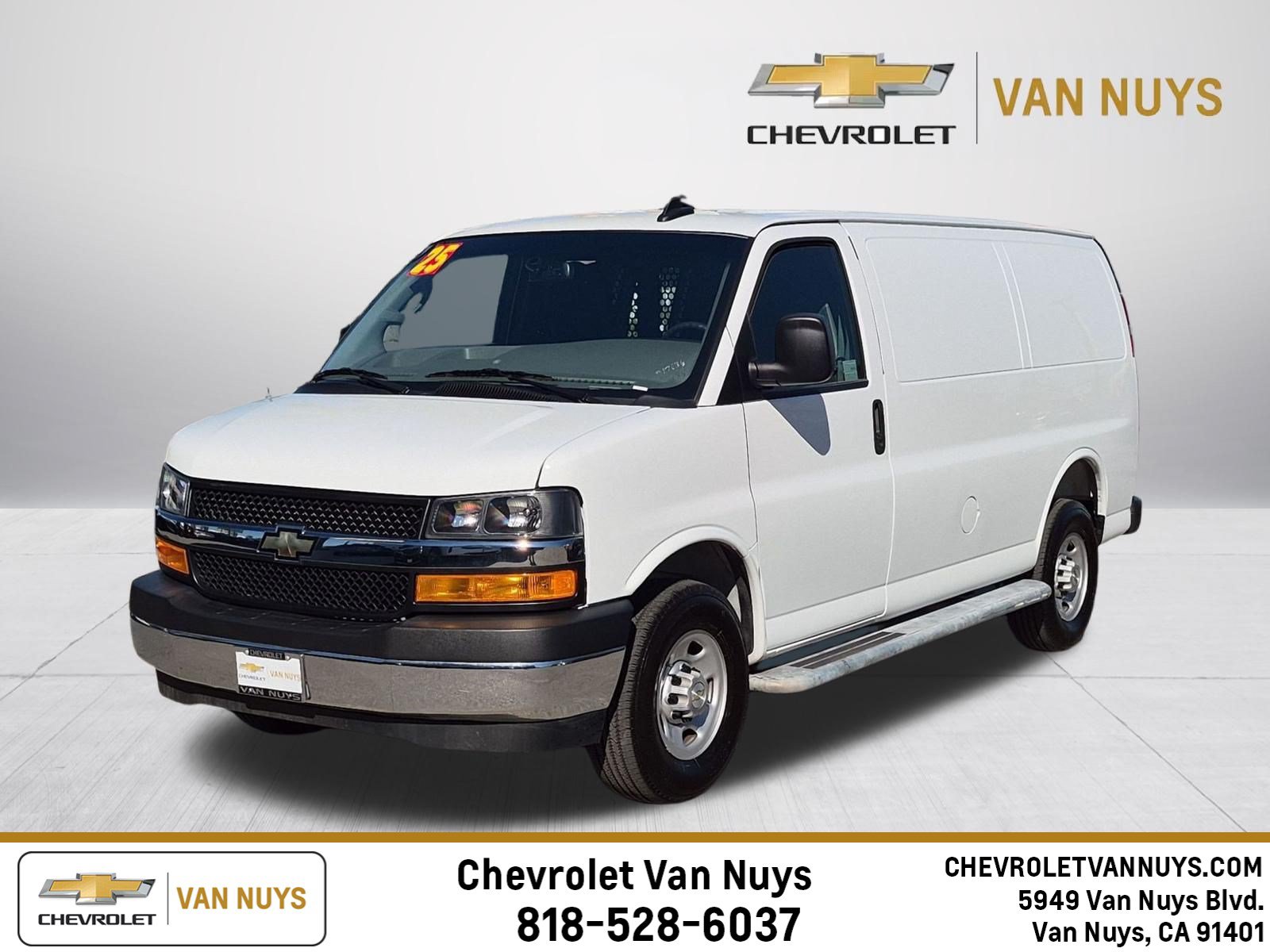 Used 2025 Chevrolet Express 2500 w/ Driver Convenience Package RWD image 1