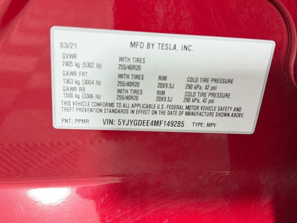 Used 2021 Tesla Model Y Long Range image 9