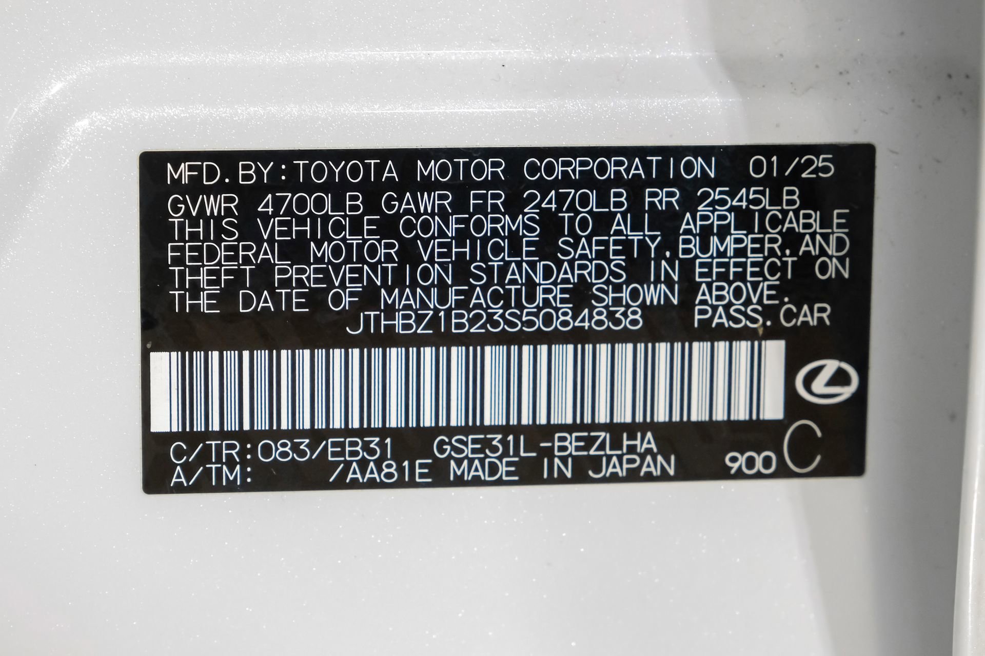 Used 2025 Lexus IS 350 F Sport image 62